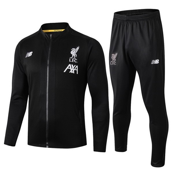 Chandal Niños Liverpool 2019/20 Negro Blanco Amarillo